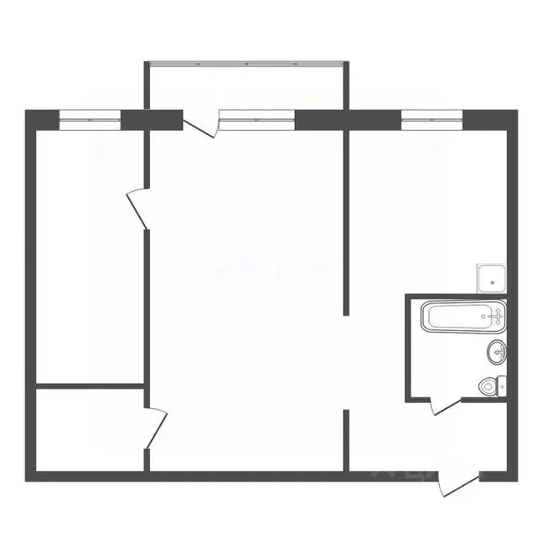 2-к кв. Красноярский край, Красноярск имени газеты Красноярский ... - Фото 2