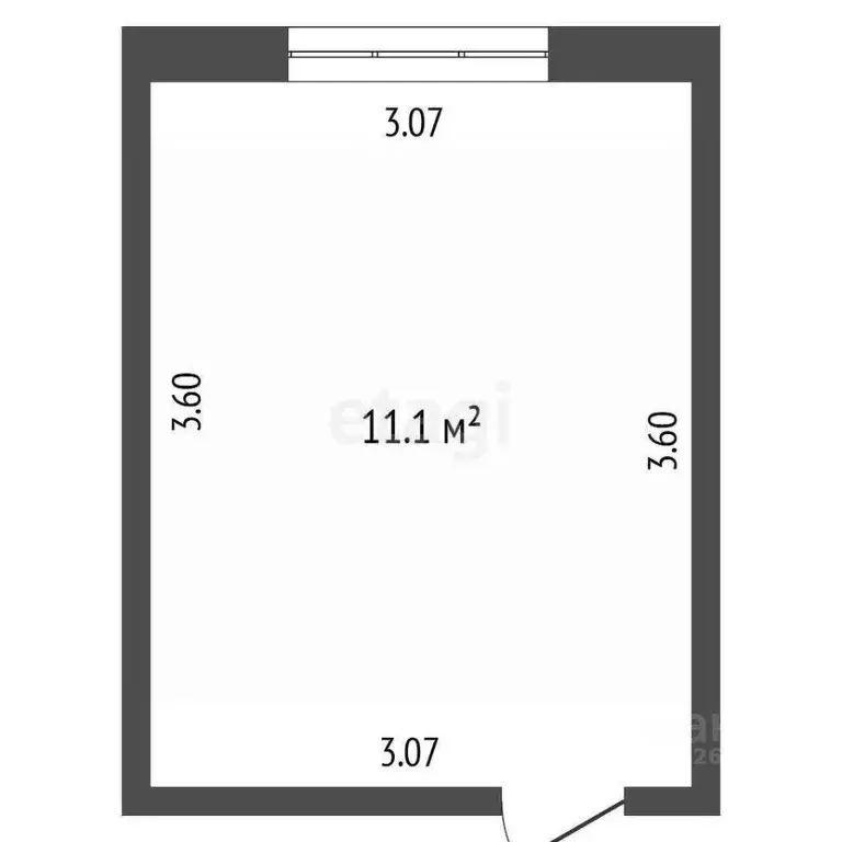 Комната Ханты-Мансийский АО, Сургут Югорская ул., 22 (11.1 м) - Фото 1