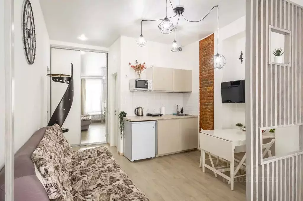 Студия Санкт-Петербург ул. Глинки, 3-5-7 (25.0 м) - Фото 1