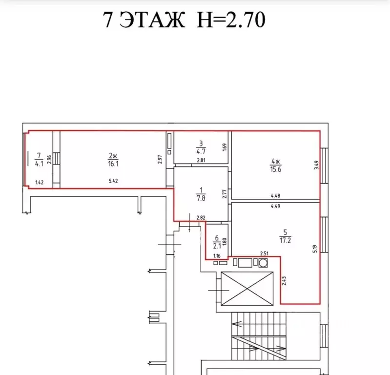 2-к кв. Калининградская область, Калининград Артиллерийская ул., 34 ... - Фото 0