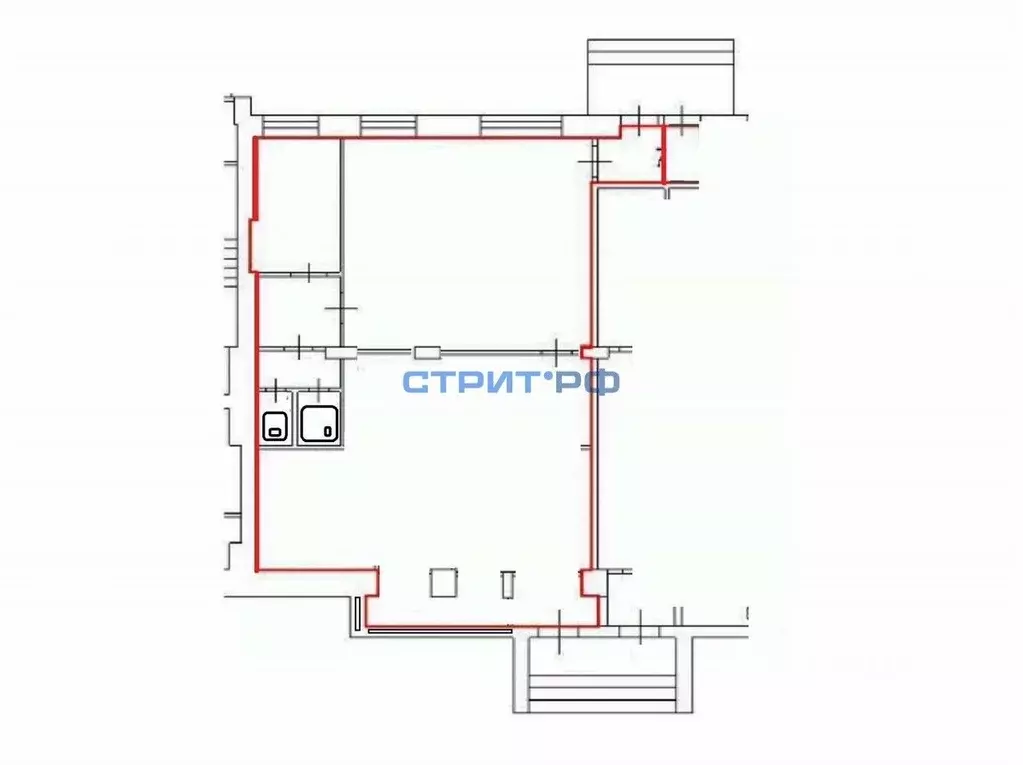 Помещение свободного назначения в Москва просп. Андропова, 17к1 (103 ... - Фото 2