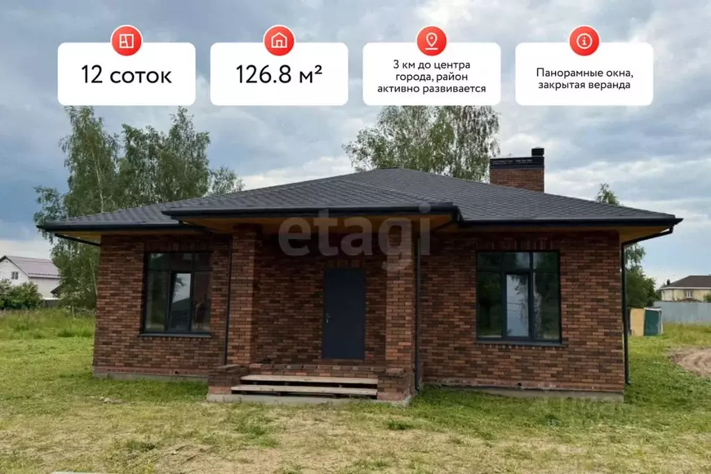 Дом в Московская область, Луховицы Отрадная ул., 21 (127 м) - Фото 0