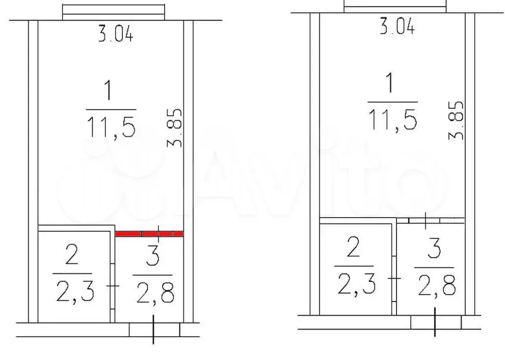 Квартира-студия, 13 м, 2/5 эт. - Фото 0