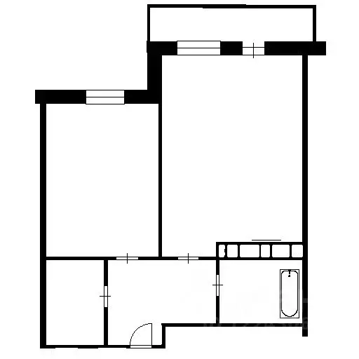 2-к кв. Новосибирская область, Новосибирск ул. Кошурникова, 22/2 (54.0 ... - Фото 1