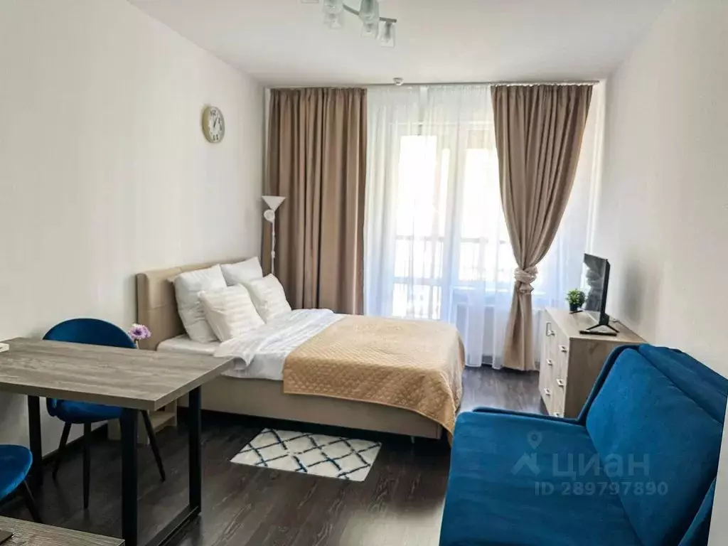 1-к кв. Санкт-Петербург аллея Арцеуловская, 17 (26.0 м) - Фото 0