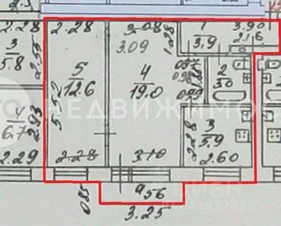 2-к кв. Рязанская область, Рязань ул. Циолковского, 16 (44.4 м) - Фото 0