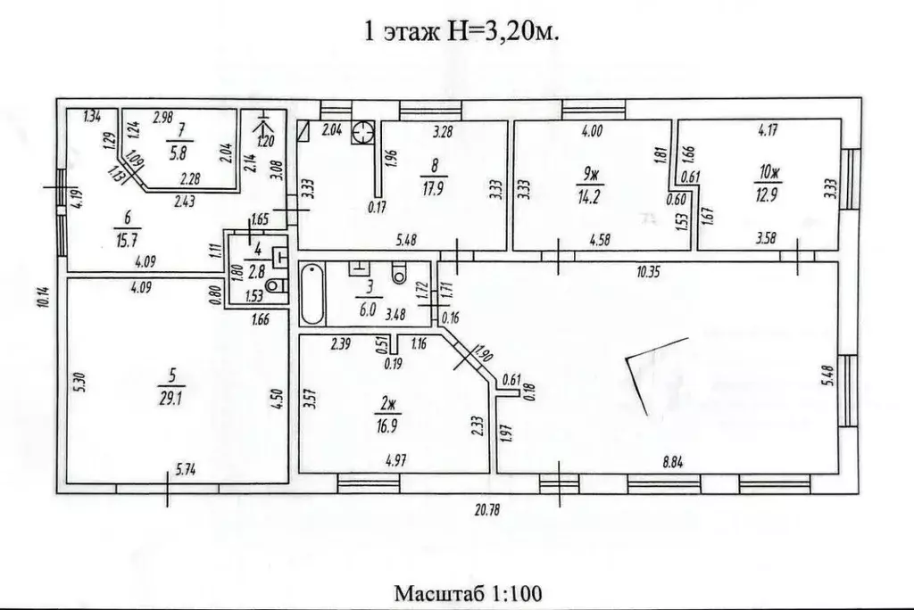 Дом в Калининградская область, Зеленоградск ул. Центральная, 28Б (185 ... - Фото 2