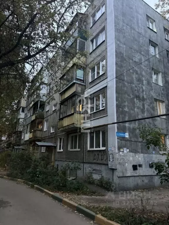 2-к кв. Нижегородская область, Нижний Новгород Снежная ул., 25 (38.1 ... - Фото 1