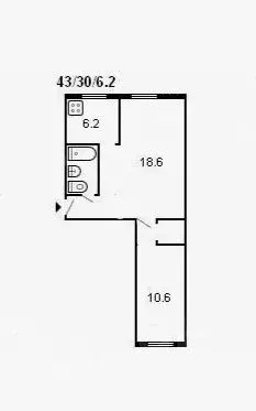 2-к кв. Рязанская область, Рязань Станкозаводская ул., 1/1 (45.0 м) - Фото 2