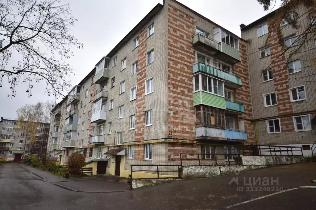 1-к кв. Владимирская область, Кольчугино ул. 50 лет Октября, 28 (35.1 ... - Фото 1