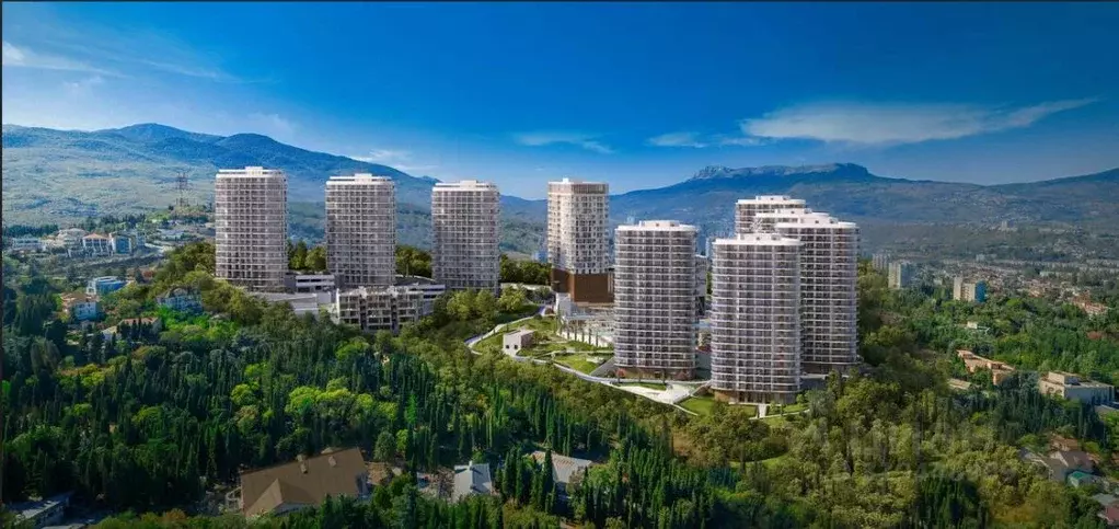 Студия Крым, Алушта Профессорский Уголок мкр, Крымская Резиденция ... - Фото 1