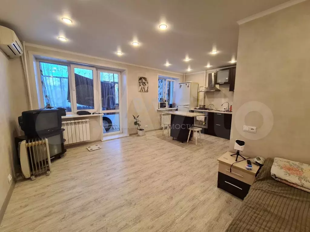 Квартира-студия, 34,4 м, 3/9 эт. - Фото 0