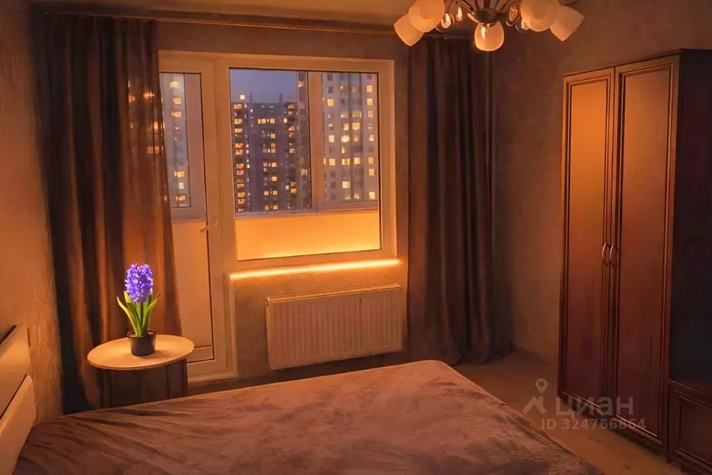 1-к кв. Санкт-Петербург ул. Коллонтай, 5/1 (35.0 м) - Фото 1