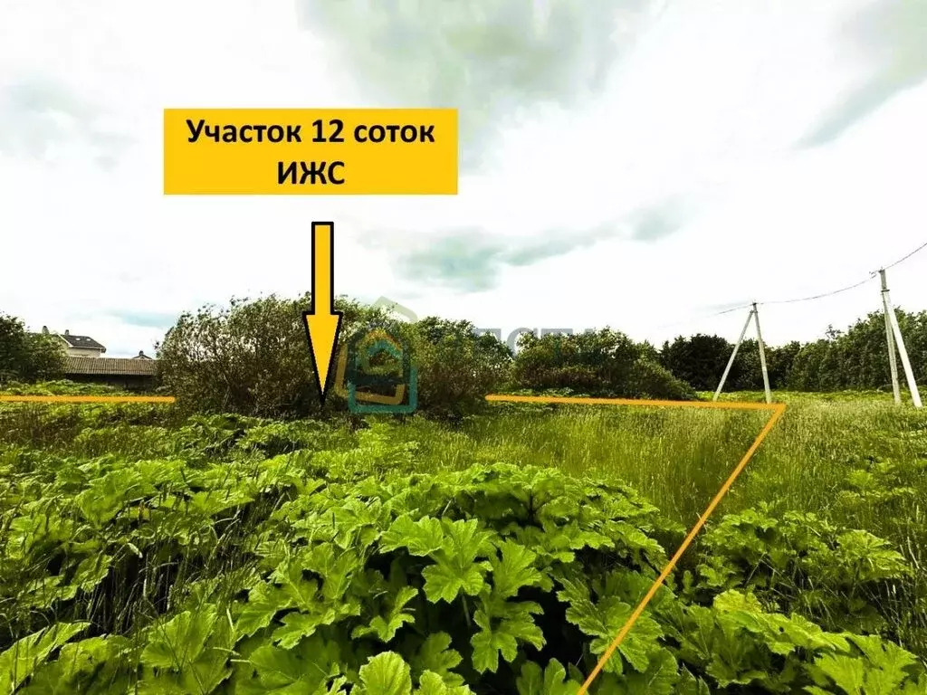 Участок в деревня Аннолово, Фестивальная улица, 19 (12 м) - Фото 0