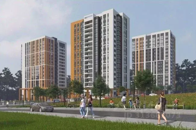 3-к кв. Удмуртия, Ижевск Ипподромный жилрайон, Седьмое Небо жилой ... - Фото 1
