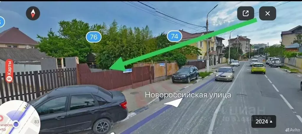 Участок в Краснодарский край, Геленджик Новороссийская ул., 78 (3.0 ... - Фото 1