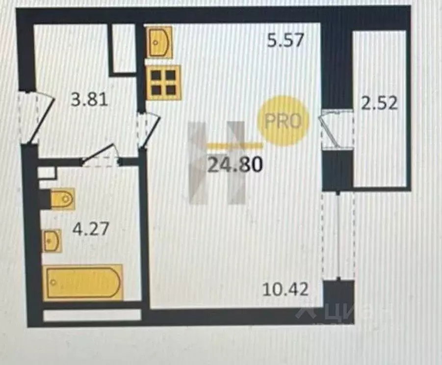 Студия Свердловская область, Екатеринбург ул. Академика Ландау, 49 ... - Фото 2