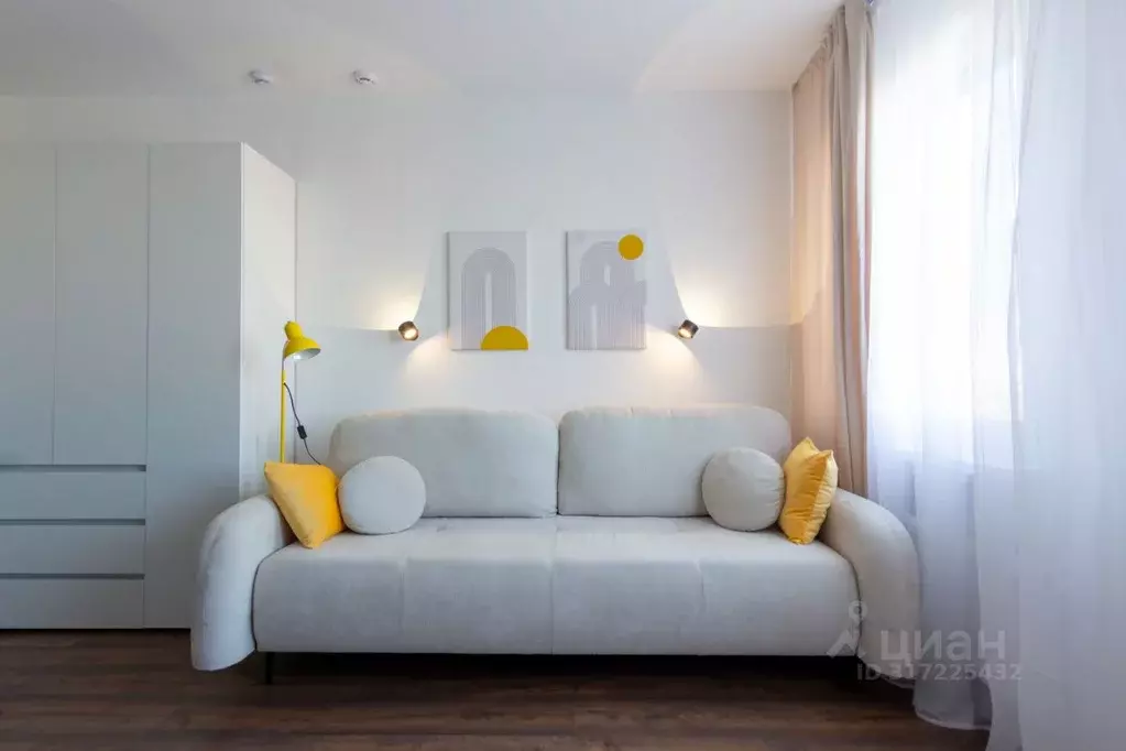 Студия Санкт-Петербург ул. Маршала Казакова, 21к3 (24.0 м) - Фото 1