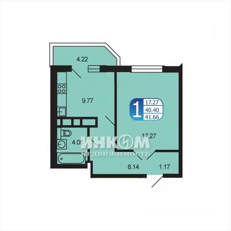1-к кв. Московская область, Рузский муниципальный округ, Тучково пгт ... - Фото 0