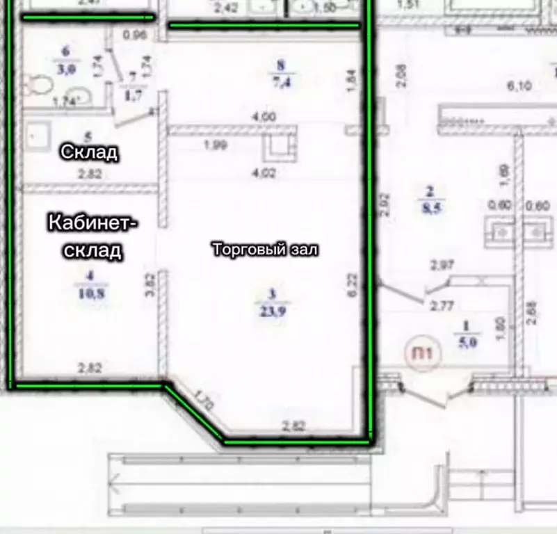 Торговая площадь в Нижегородская область, Нижний Новгород Украинская ... - Фото 2