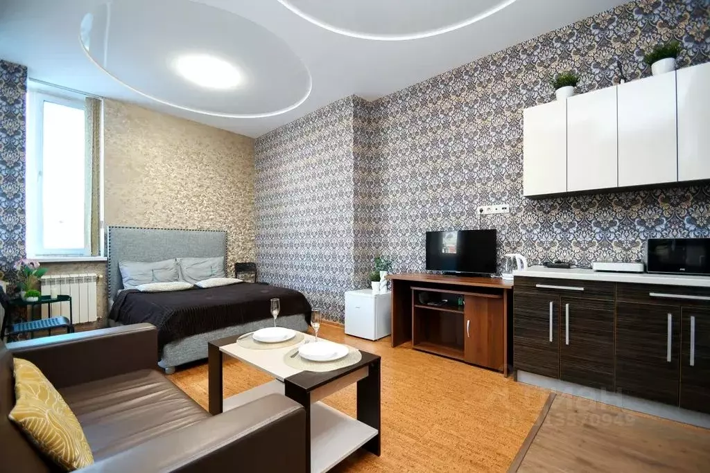 1-к кв. Омская область, Омск ул. Масленникова, 82 (30.0 м) - Фото 2