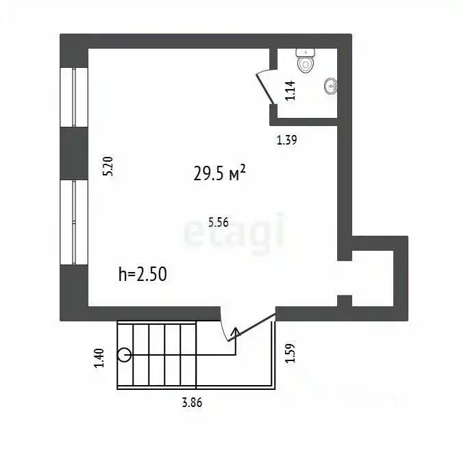 Офис в Красноярский край, Красноярск Свободный просп., 50а (34 м) - Фото 2