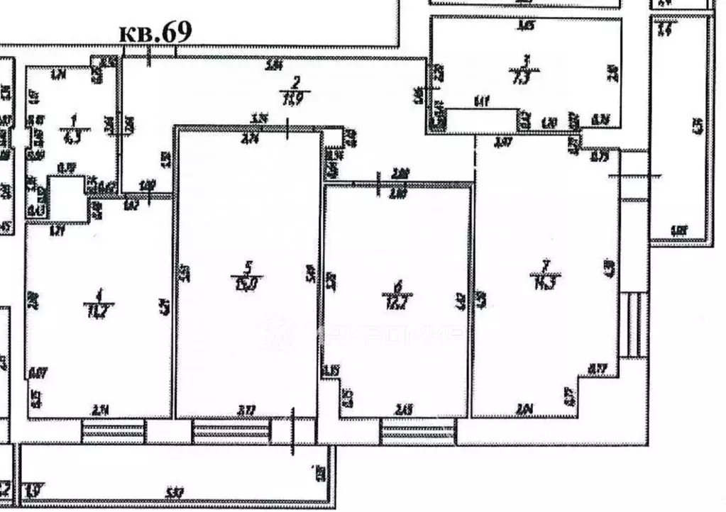 3-к кв. Кировская область, Киров ул. Орджоникидзе, 2б (76.2 м) - Фото 0