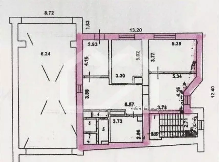 Помещение свободного назначения в Москва Саввинская наб., 7С3 (124 м) - Фото 2