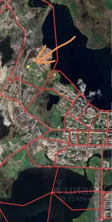 Участок в Мурманская область, Мончегорск Привокзальная ул. (1001.0 ... - Фото 1