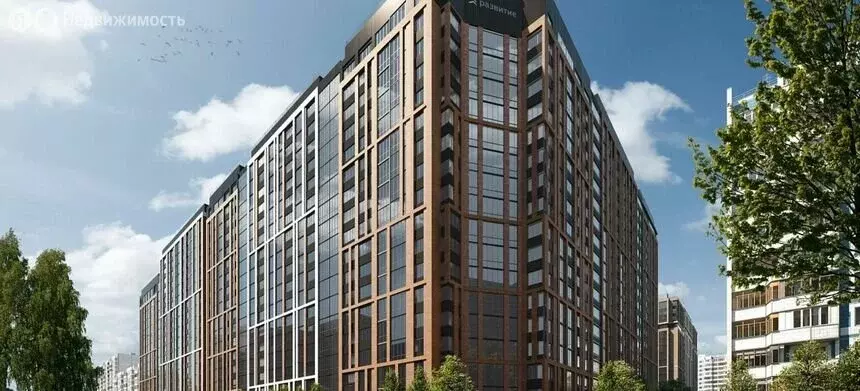 Квартира-студия: Воронеж, улица 45-й Стрелковой Дивизии, 113 (16.94 м) - Фото 1