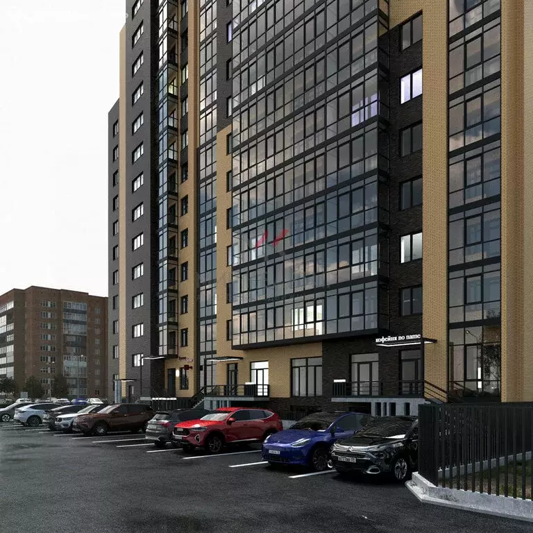 Квартира-студия: Абакан, улица Чертыгашева, 164 (39.42 м) - Фото 1