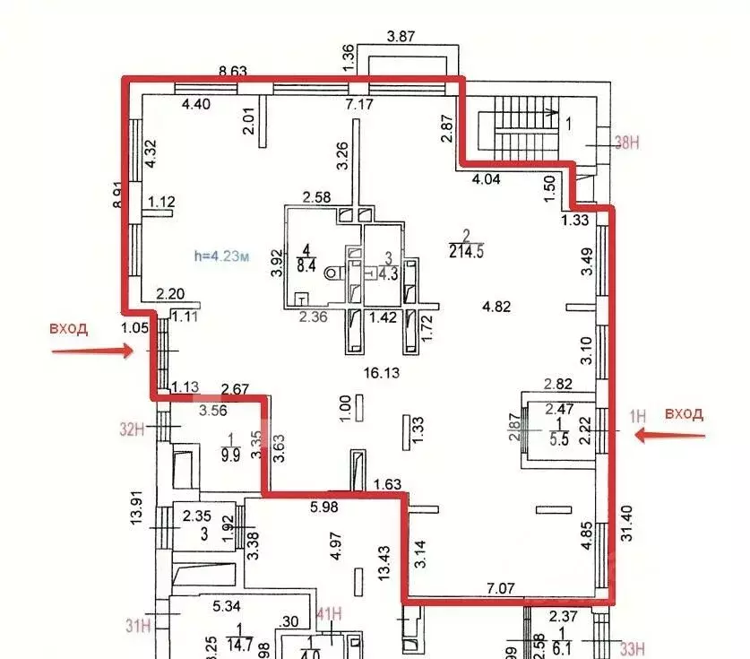 Торговая площадь в Москва Бауманская ул., 47 (233 м) - Фото 1