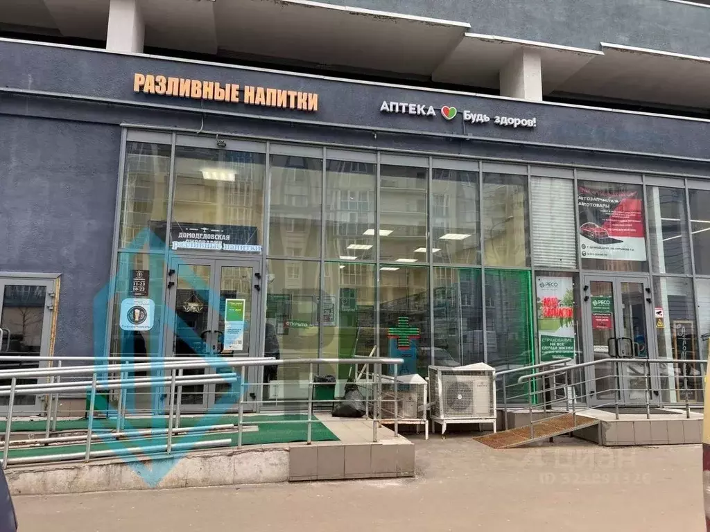 Торговая площадь в Московская область, Домодедово Южный мкр, ул. ... - Фото 1