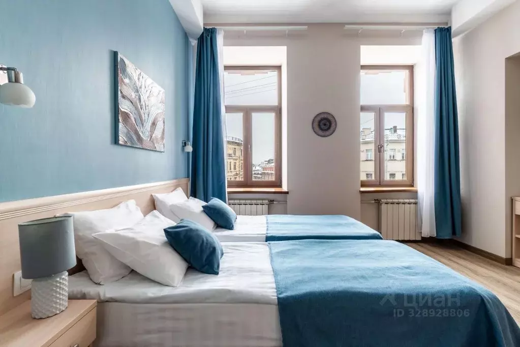 Комната Санкт-Петербург наб. Канала Грибоедова, 35 (15.0 м) - Фото 1