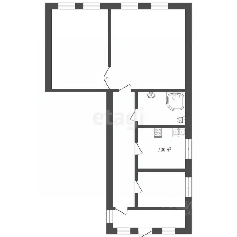 3-к кв. Воронежская область, Борисоглебск ул. Свердлова, 33 (98.0 м) - Фото 1