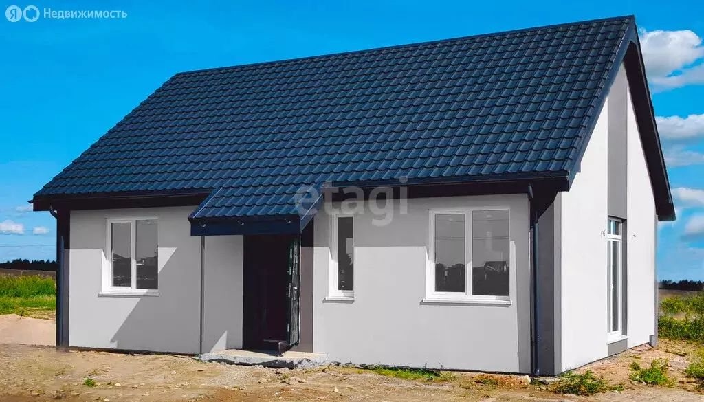 Дом в село Южная Озереевка, Лучистый переулок (80 м) - Фото 1