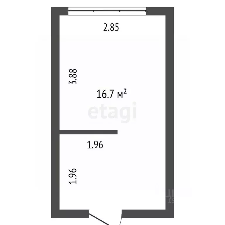 Комната Санкт-Петербург ул. Трефолева, 9 (16.7 м) - Фото 2