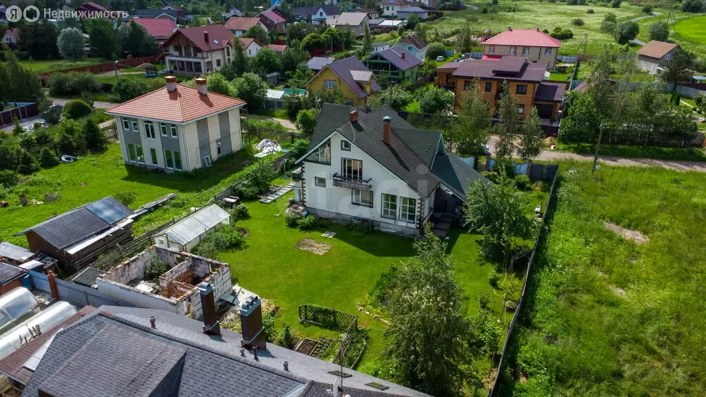 Дом в Пушкин, территория Кондакопшино, Полевая улица (316.3 м) - Фото 0