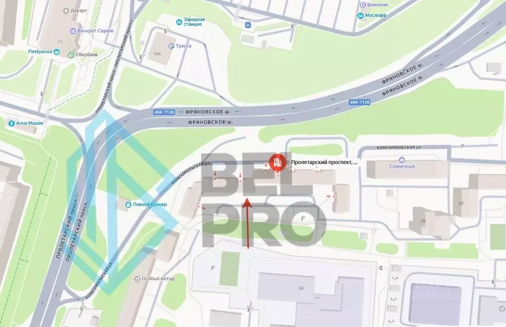 Торговая площадь в Московская область, Щелково Пролетарский просп., 14 ... - Фото 2