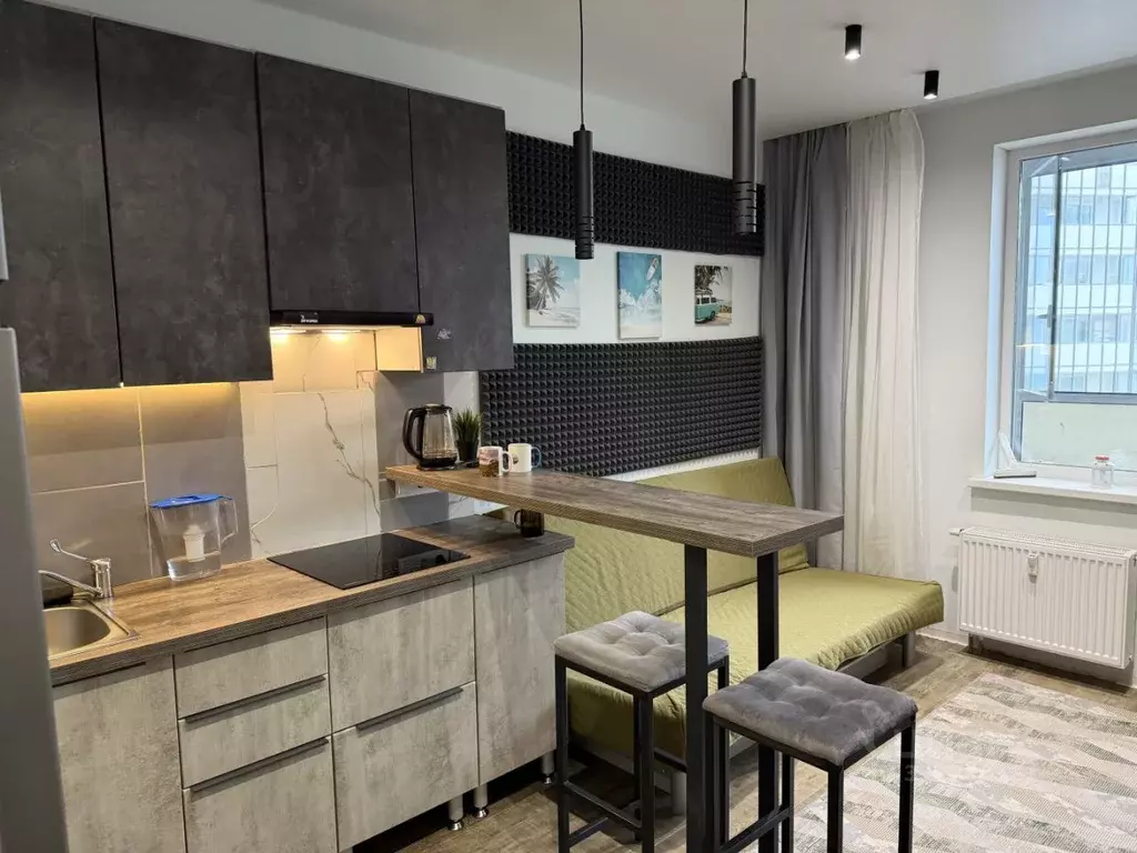 Студия Санкт-Петербург ул. Плесецкая, 10 (21.0 м) - Фото 1