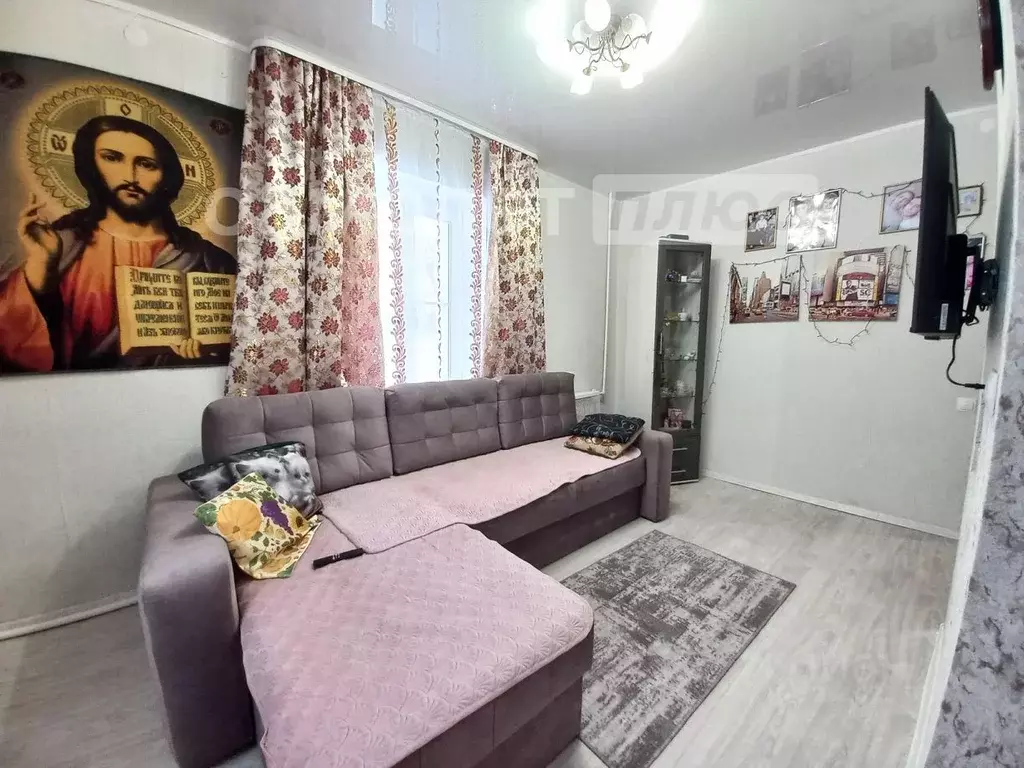 2-к кв. Вологодская область, Шексна рп, Шексна Северная мкр ул. ... - Фото 1