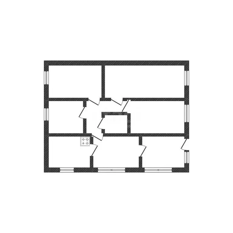 Дом в село Галушки, Молодёжная улица (61.5 м) - Фото 1