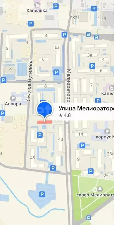 1-комнатная квартира: микрорайон Мелиораторов, улица Мелиораторов, 42 ... - Фото 2