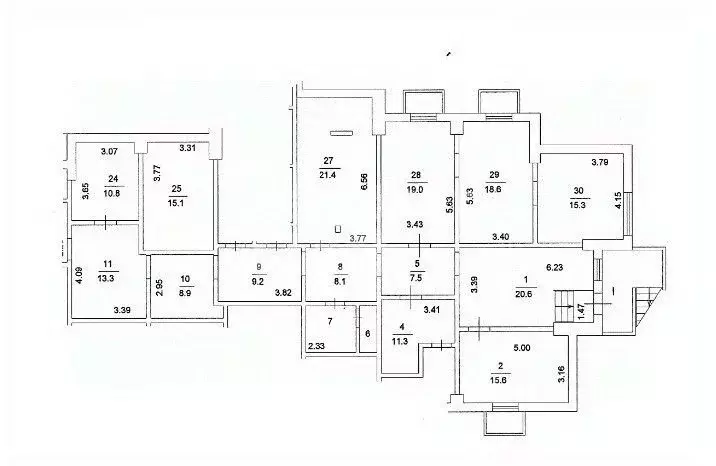 Помещение свободного назначения в Москва просп. Вернадского, 60К1 (202 ... - Фото 2