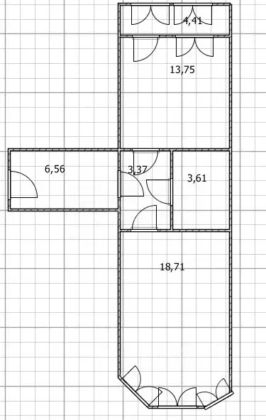 1-к кв. Оренбургская область, Оренбург ул. Фронтовиков, 8/1 (45.9 м) - Фото 2