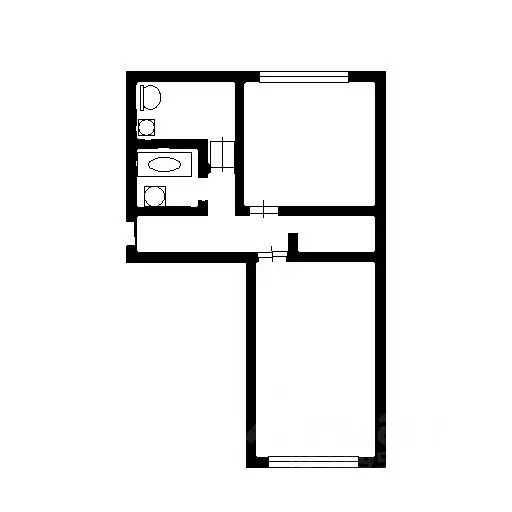 2-к кв. Новосибирская область, Искитим Индустриальный мкр, 19 (42.0 м) - Фото 1