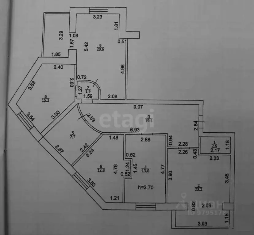 4-к кв. Татарстан, Казань ул. Фрунзе, 9а (124.1 м) - Фото 1