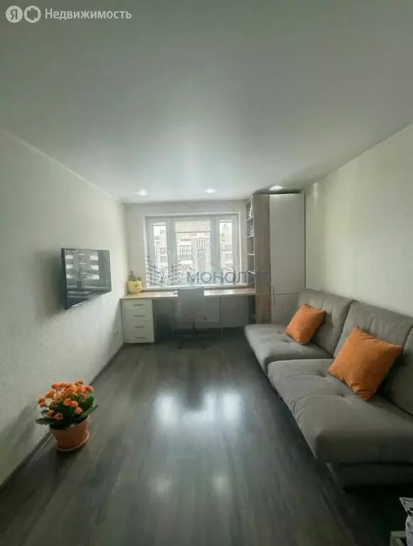 1-комнатная квартира: Чебоксары, улица П.В. Дементьева, 6к2 (35.8 м) - Фото 0