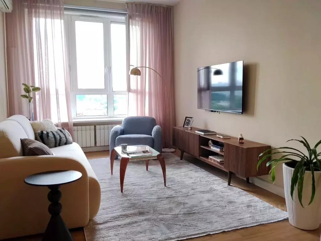 2-к кв. Москва Шелепихинская наб., 34к2зд1 (60.7 м) - Фото 1