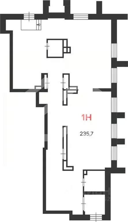 Торговая площадь в Москва Ташкентская ул., 29к1 (236 м) - Фото 2